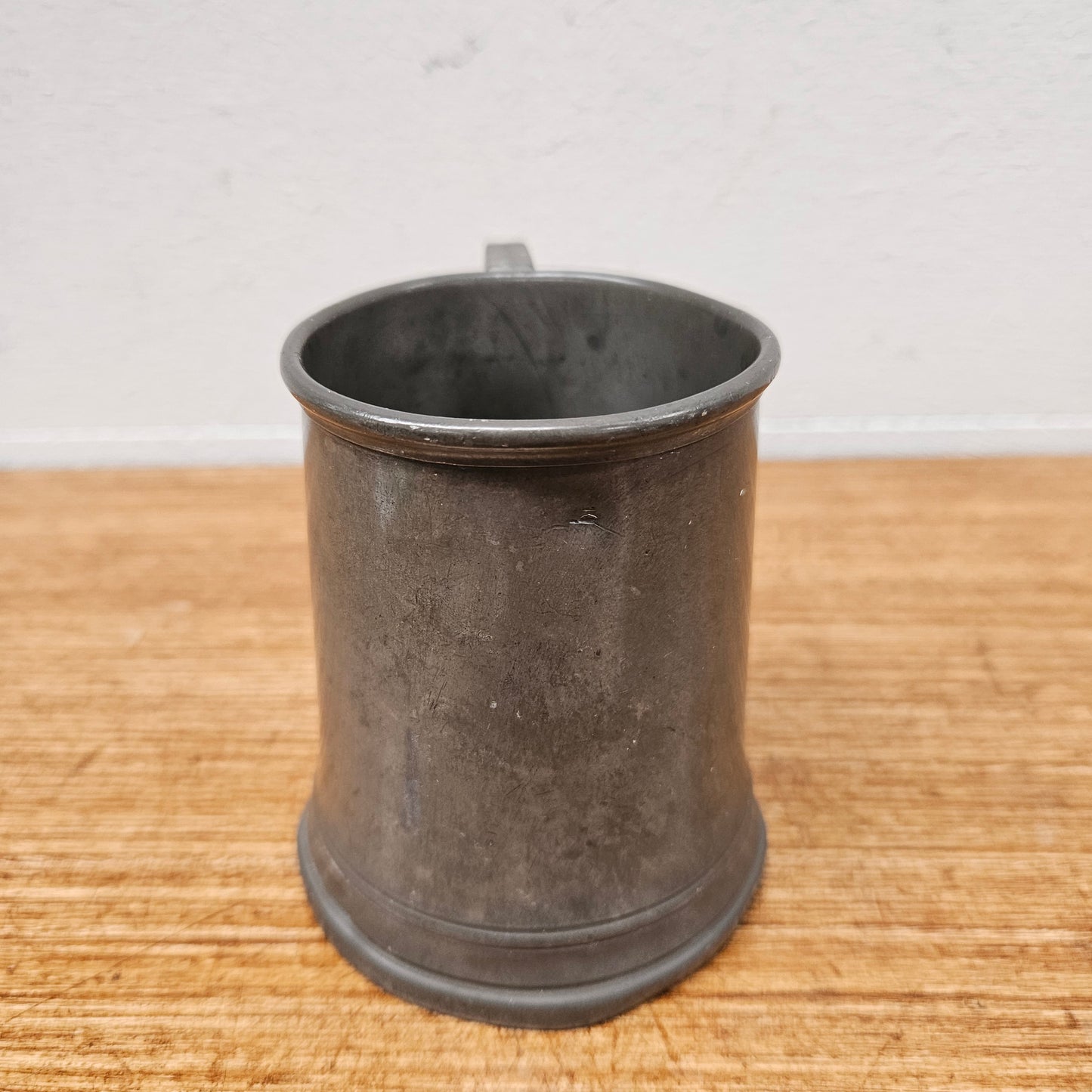 Antique English Pewter Tankard