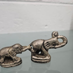 Silvered Bronze Elephant Herd | Antique & Vintage | Moonee Ponds Antiques | Australia Wide Delivery