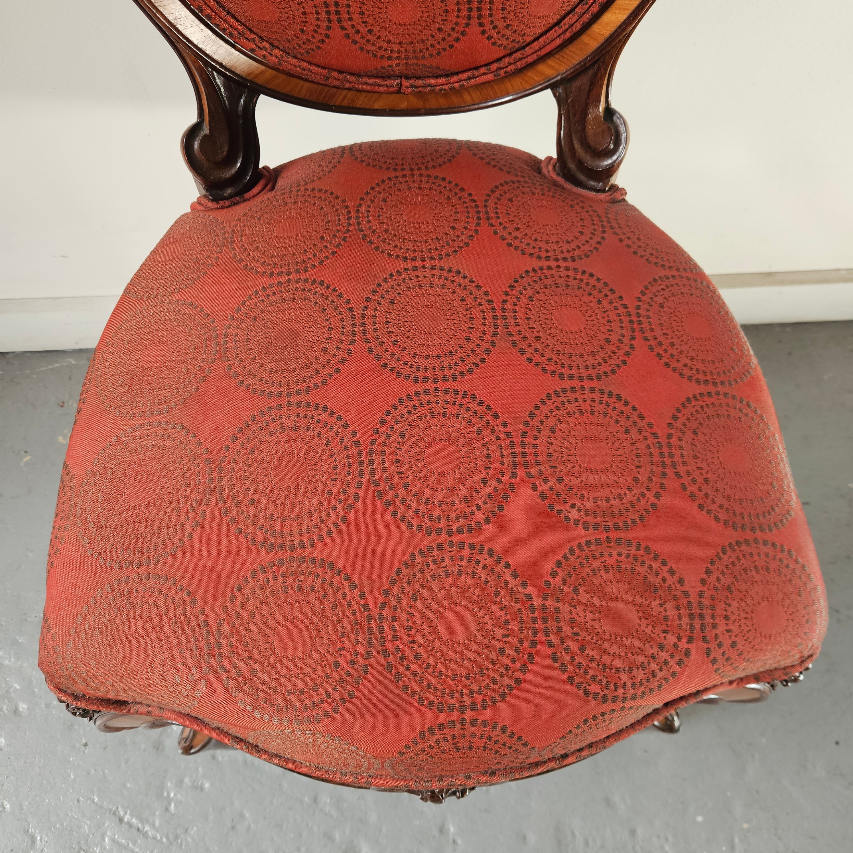 Decorative Victorian Upholstered Chair | Antique & Vintage | Moonee Ponds Antiques | Australia Wide Delivery