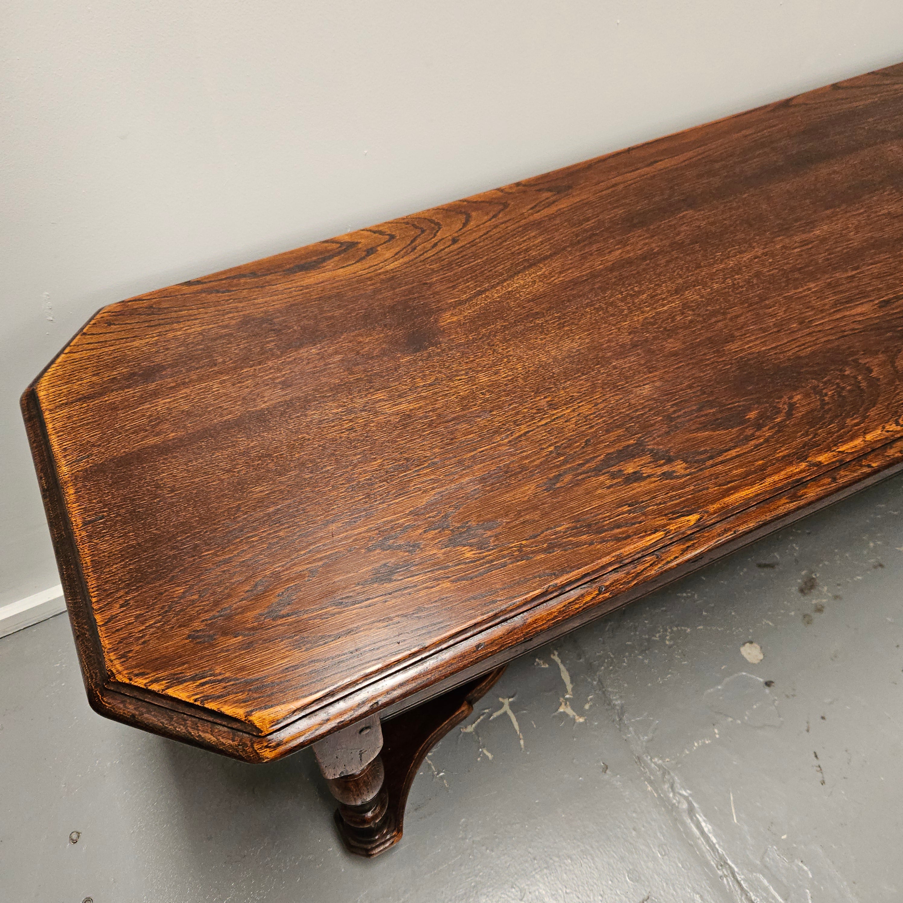 French Oak Two Drawer Coffee Table | Antique & Vintage | Moonee Ponds Antiques | Australia Wide Delivery