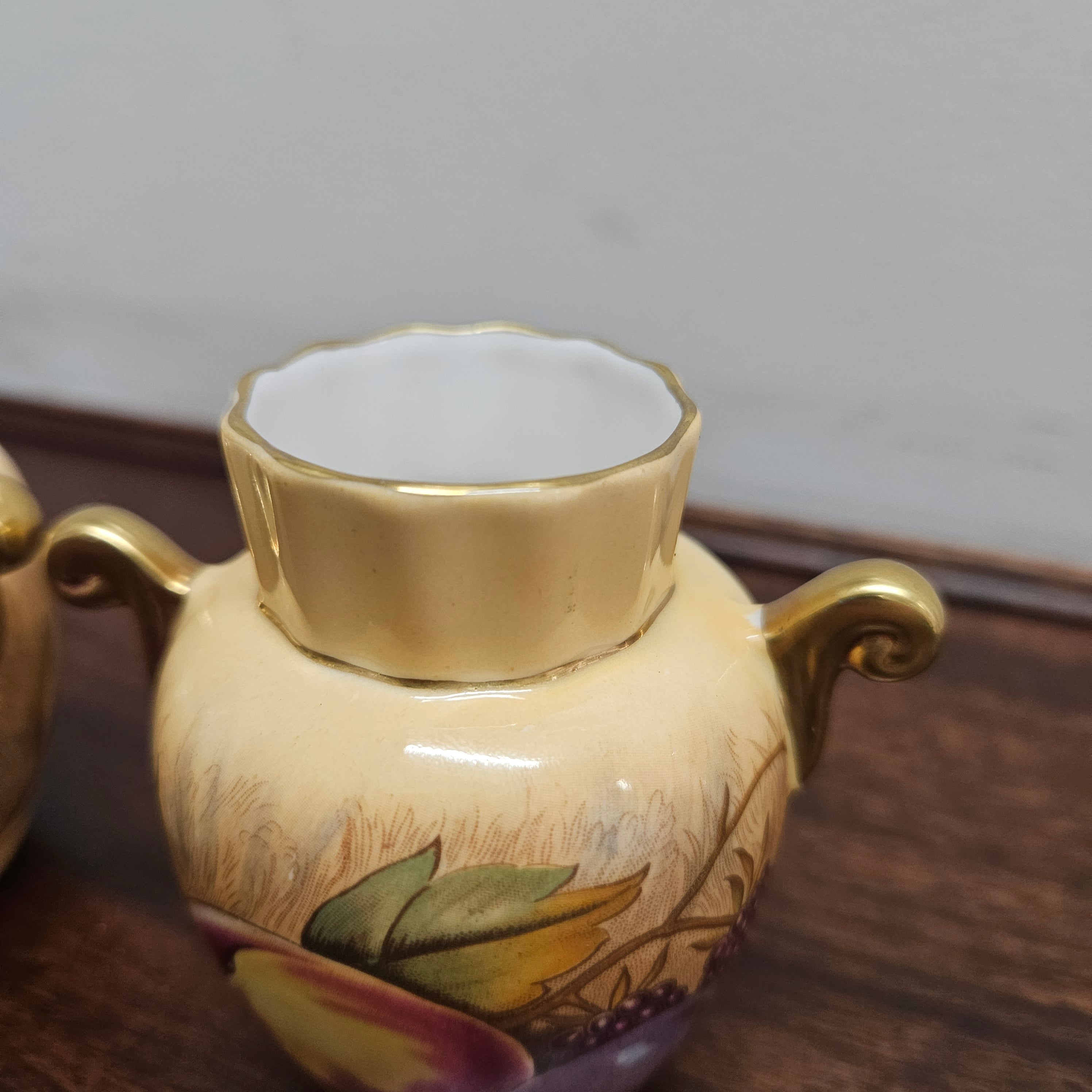 Pair of Aynsley Miniature Vases | Antique & Vintage | Moonee Ponds Antiques | Australia Wide Delivery