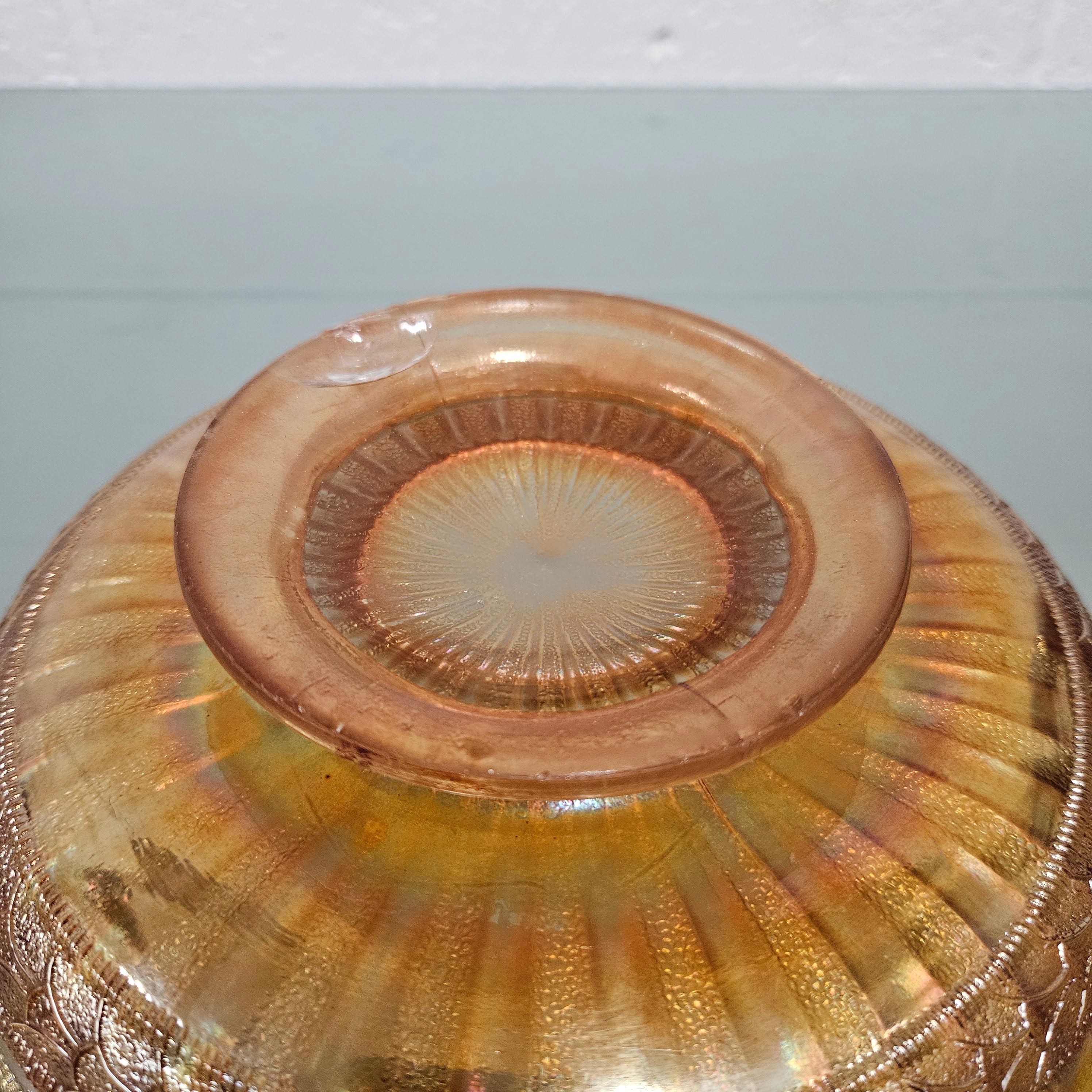 Fenton Carnival Glass Antique Bowl | Antique & Vintage | Moonee Ponds Antiques | Australia Wide Delivery