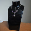 Sterling Silver and cabochon amethyst necklace