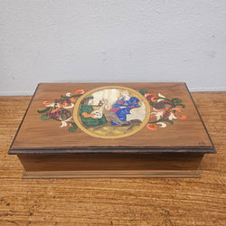 Vintage Hand Made & Painted Jewellery Box | Antique & Vintage | Moonee Ponds Antiques | Australia Wide Delivery
