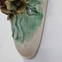 Attractive Vintage Australian Wall Pocket Vase