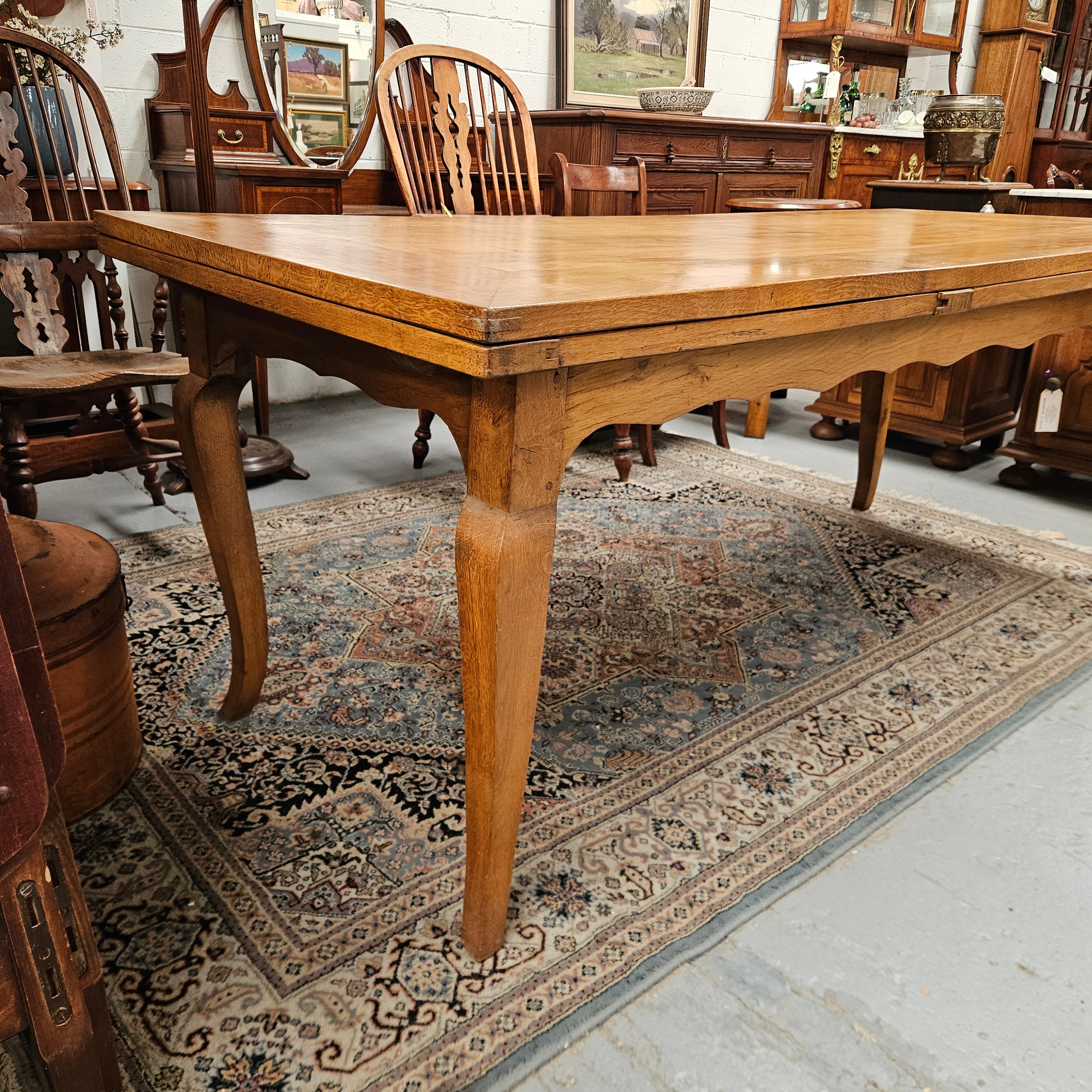 Antique Louis XV Farmhouse Extension Table | Antique & Vintage | Moonee Ponds Antiques | Australia Wide Delivery
