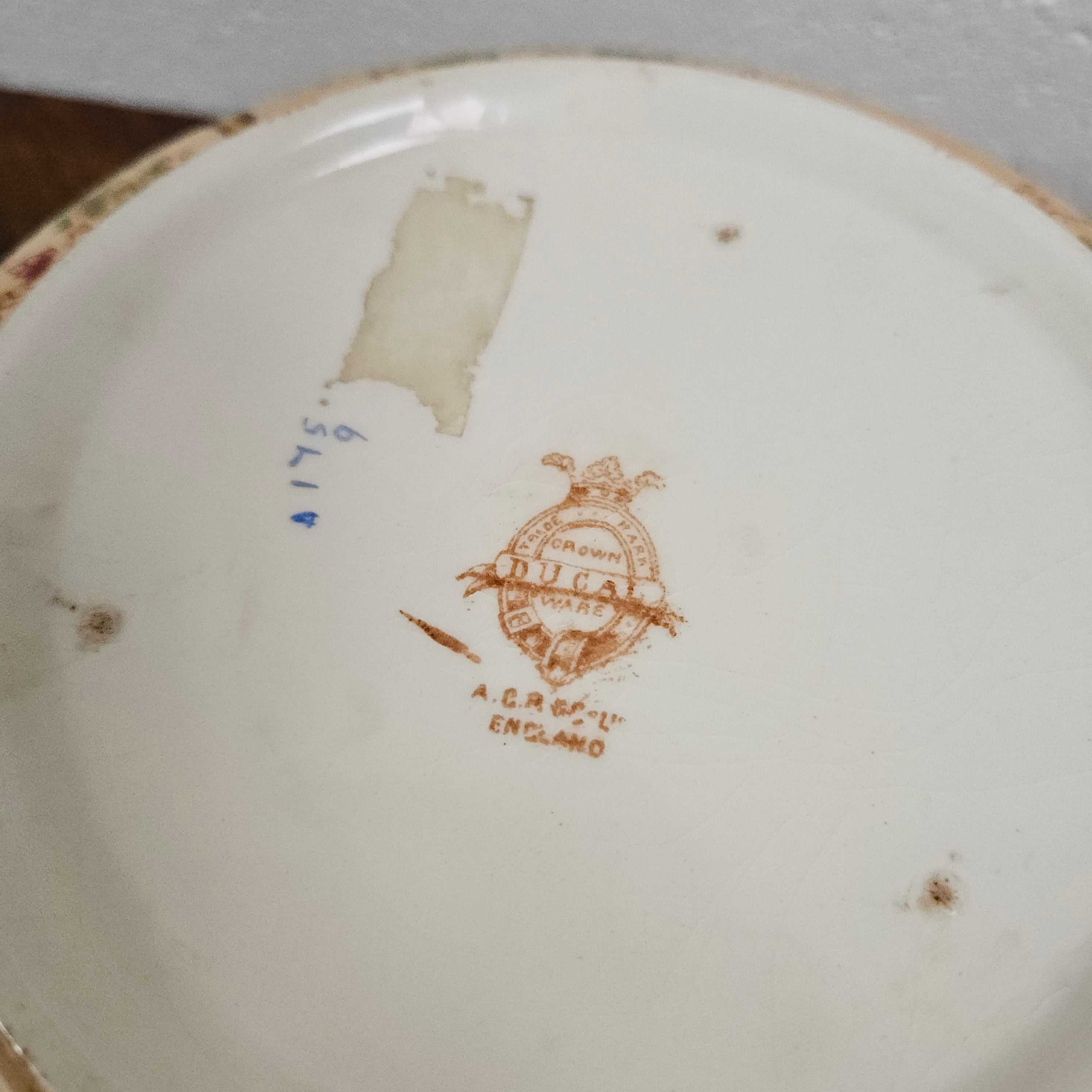 Antique Crown Ducal Bowl | Antique & Vintage | Moonee Ponds Antiques | Australia Wide Delivery