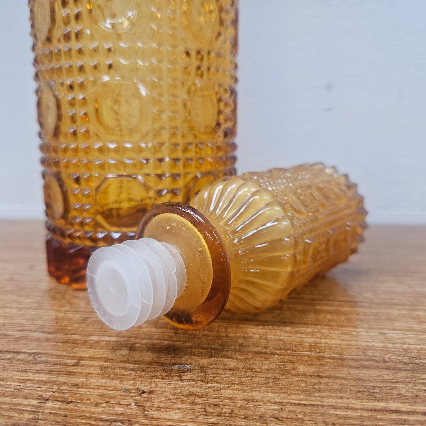 Vintage Empoli Genie Glass Bottle