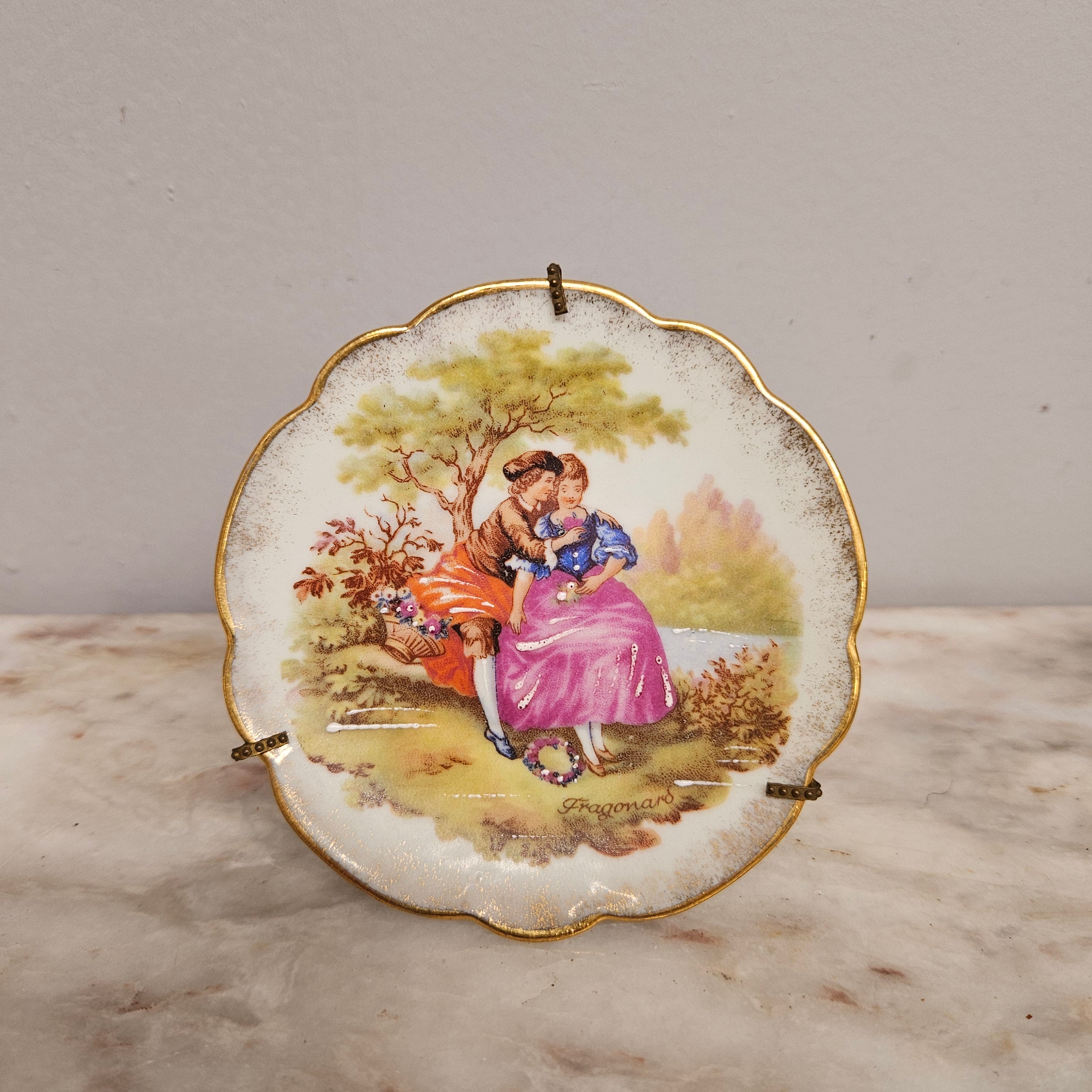 Limoges Vintage Miniature Plate