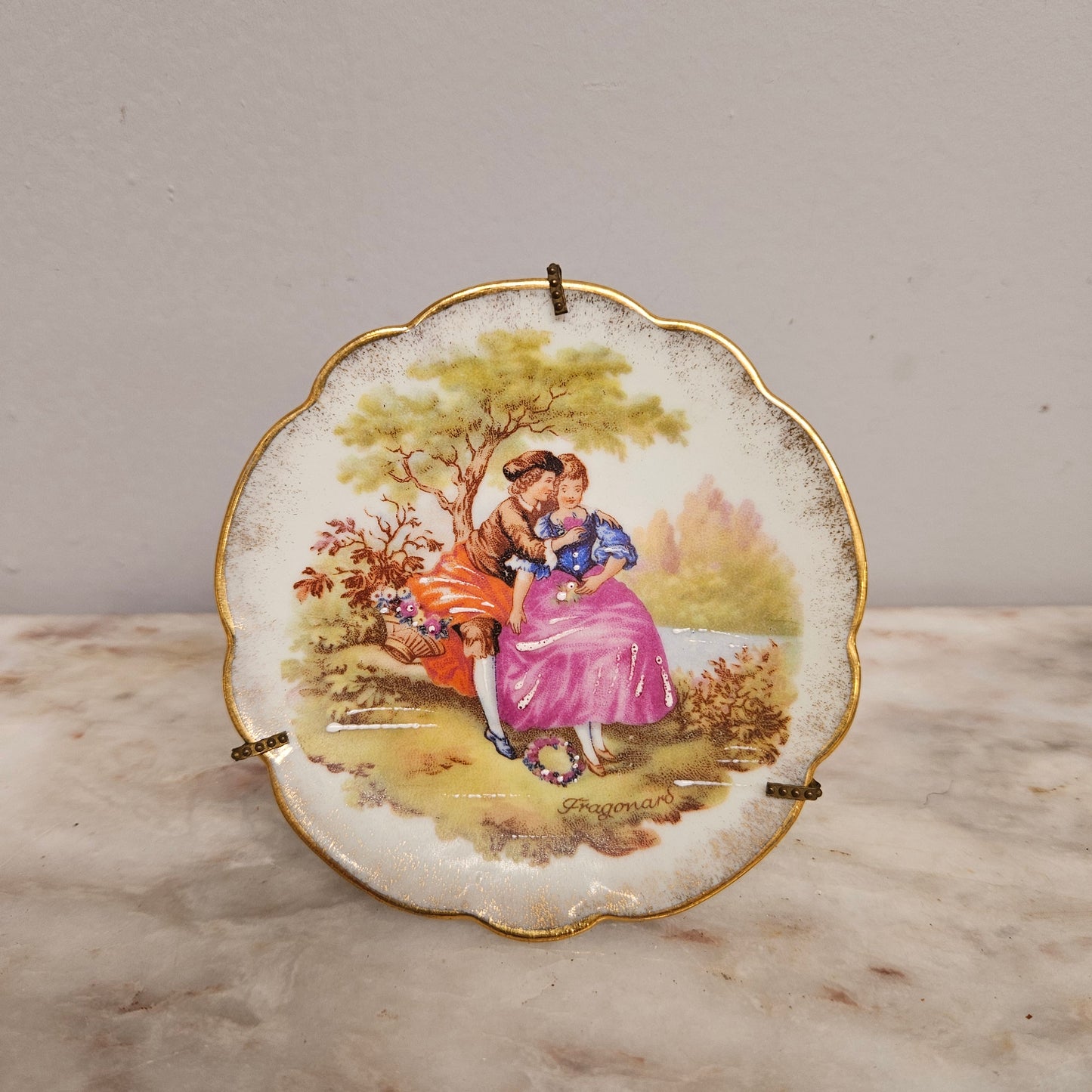 Limoges Vintage Miniature Plate