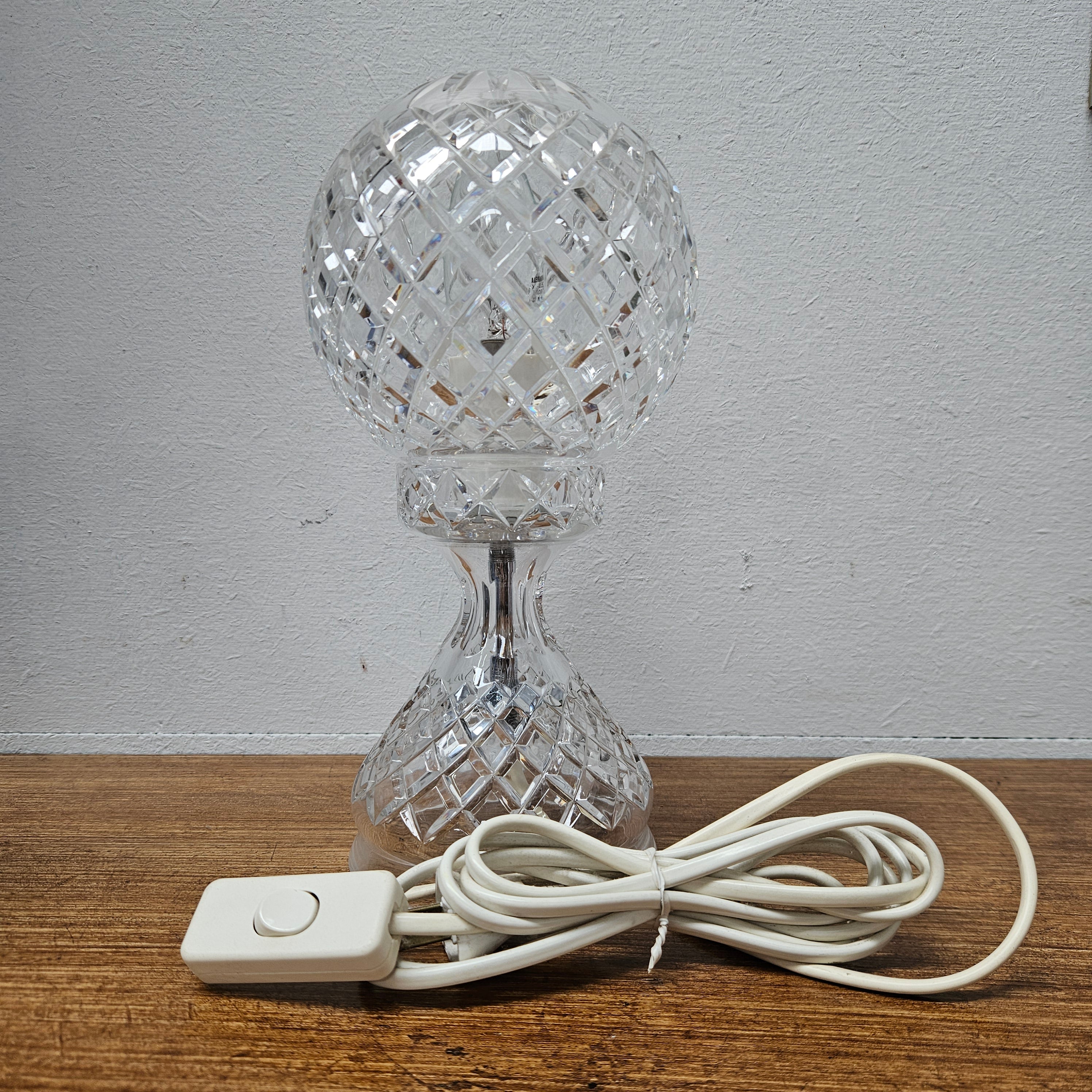 Vintage Crystal Bedroom Lamp | Antique & Vintage | Moonee Ponds Antiques | Australia Wide Delivery