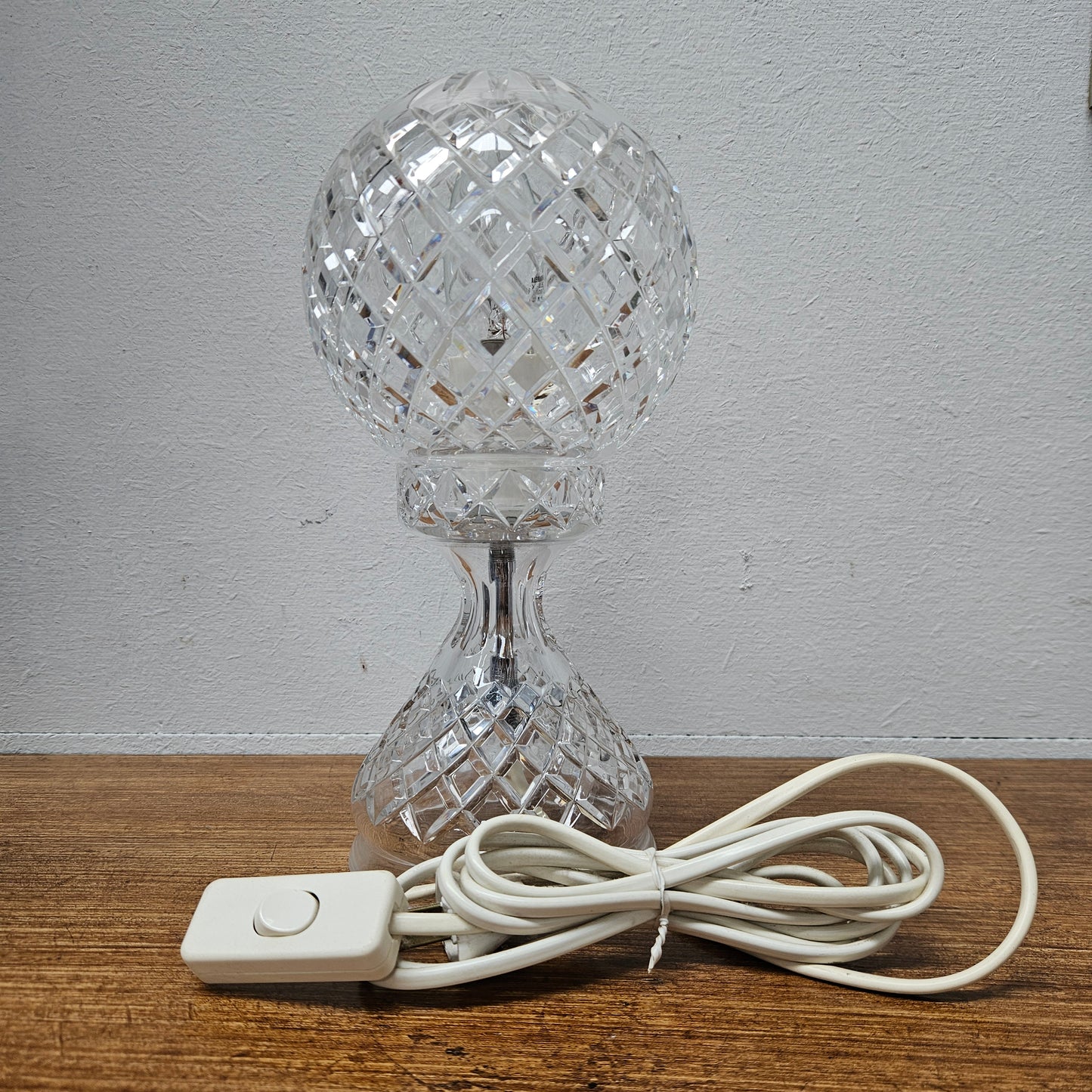 Vintage Crystal Bedroom Lamp