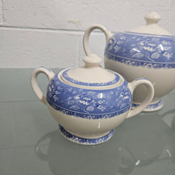 Queens English "Albertine" 3 Piece Teaset | Antique & Vintage | Moonee Ponds Antiques | Australia Wide Delivery