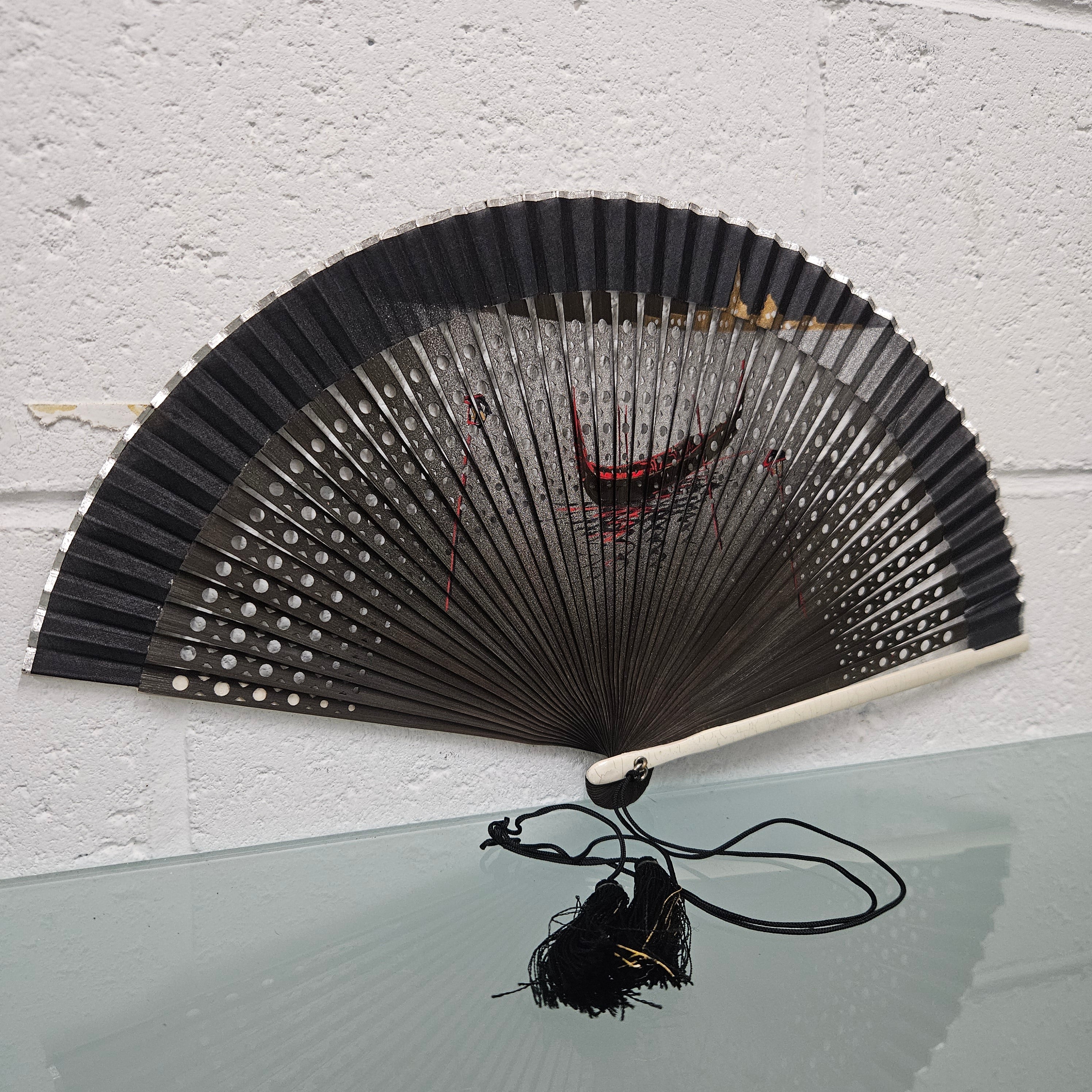 Painted Vintage Fan