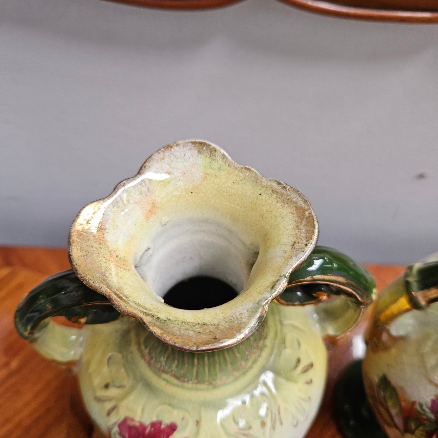 Pair Of Edwardian Vases