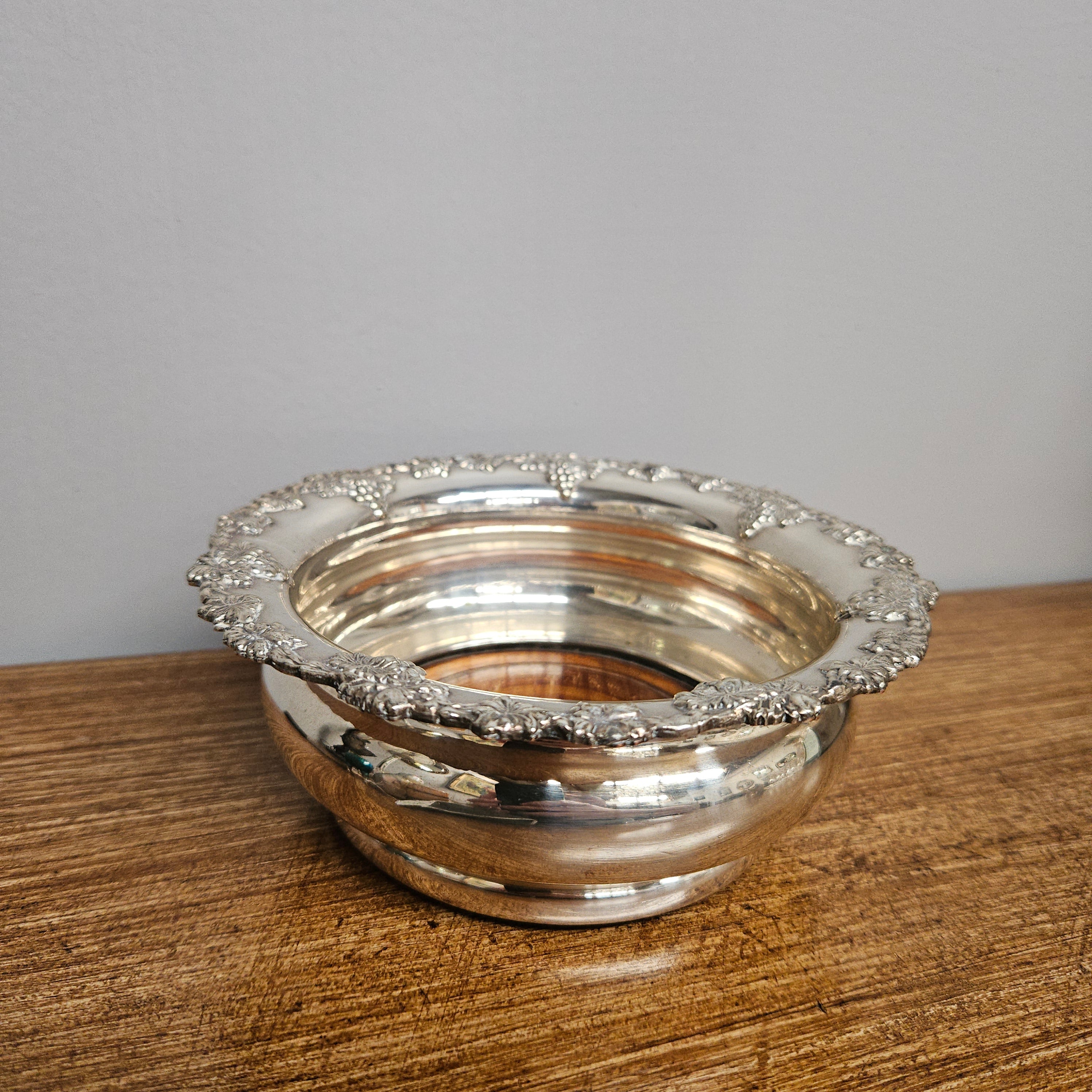 Old Sheffield Plate Wine Coaster | Antique & Vintage | Moonee Ponds Antiques | Australia Wide Delivery