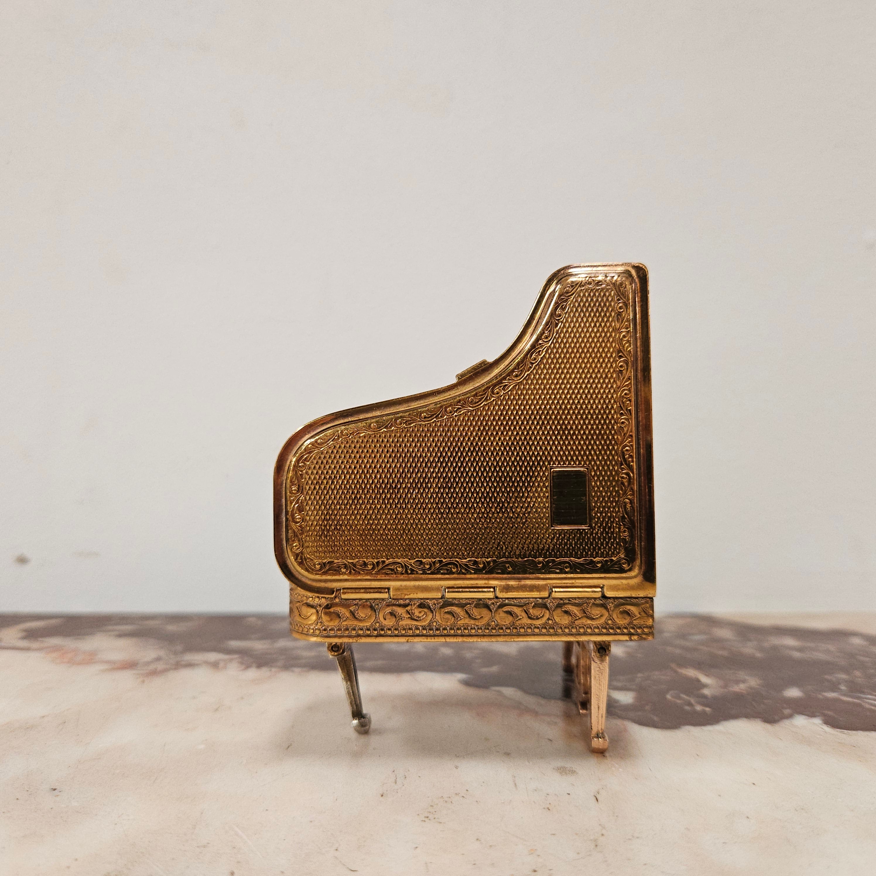 "Pygmalion" Standing Grand Piano Compact | Antique & Vintage | Moonee Ponds Antiques | Australia Wide Delivery