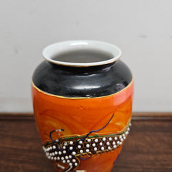 Vintage Satsuma Hand Painted Vase | Antique & Vintage | Moonee Ponds Antiques | Australia Wide Delivery