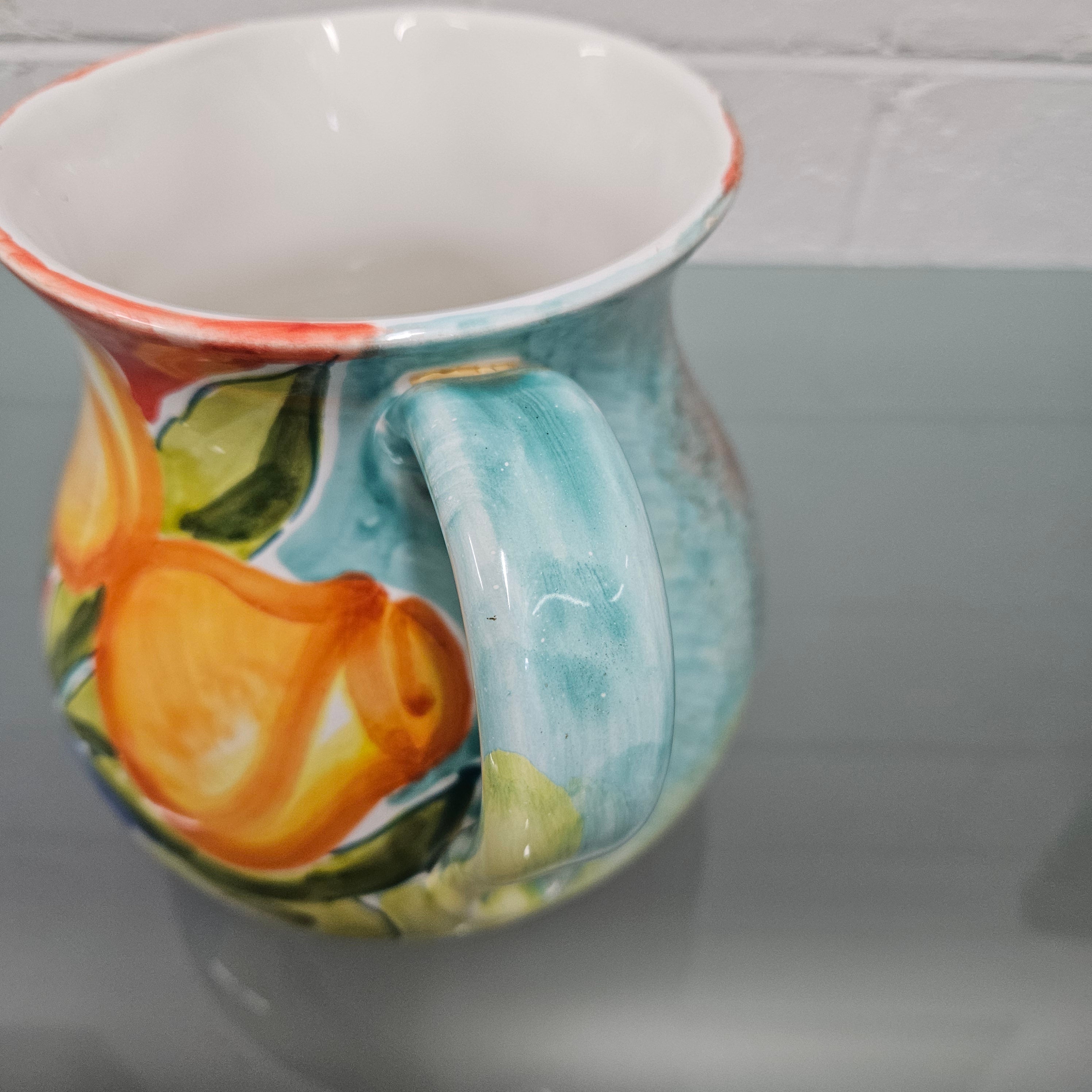 Vintage Hand Painted Italian Jug | Antique & Vintage | Moonee Ponds Antiques | Australia Wide Delivery