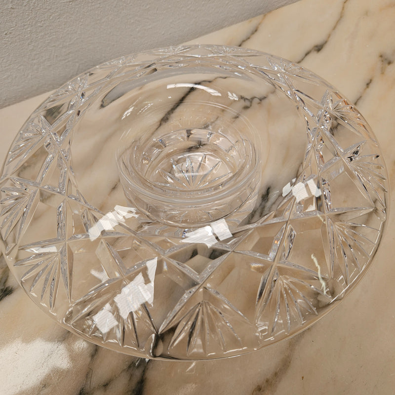 Antique Cut Crystal Posy Bowl