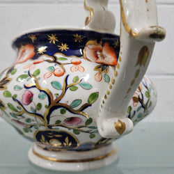 Antique Ridgway Porcelain Hand Painted Gilt & Floral Decorated Teapot Circa 1825 | Antique & Vintage | Moonee Ponds Antiques | Australia Wide Delivery
