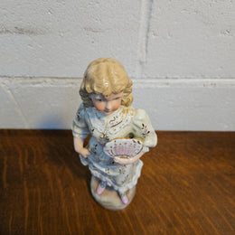 Victorian Hand Painted Figurine