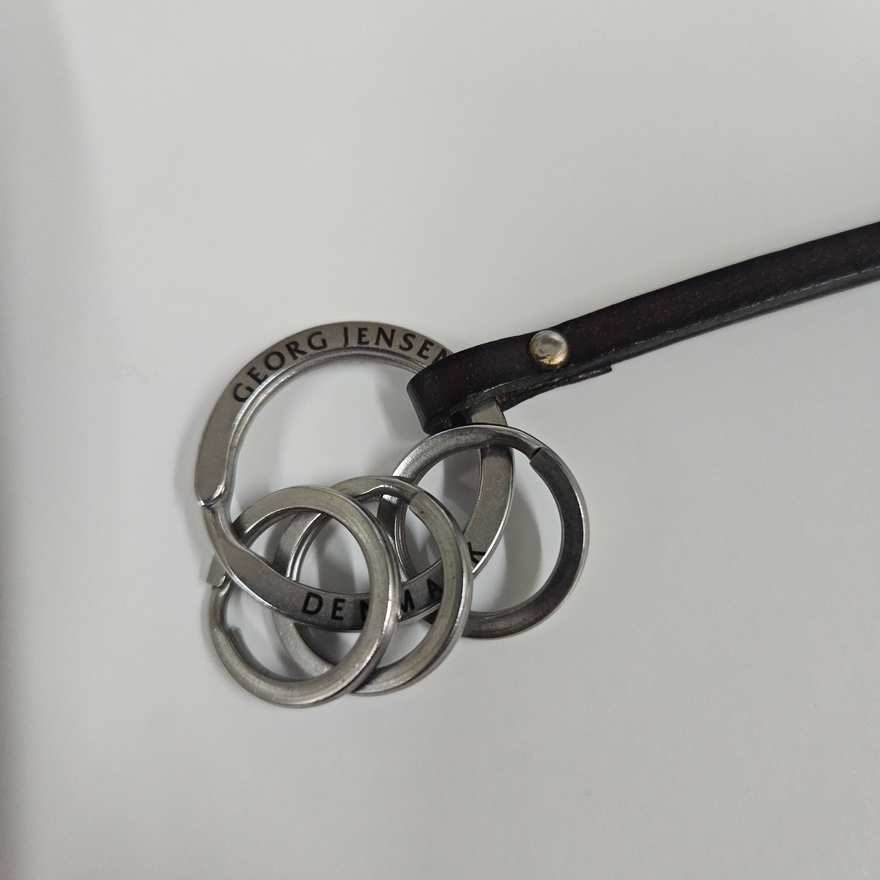 Georg Jensen Denmark Key Ring | Antique & Vintage | Moonee Ponds Antiques | Australia Wide Delivery