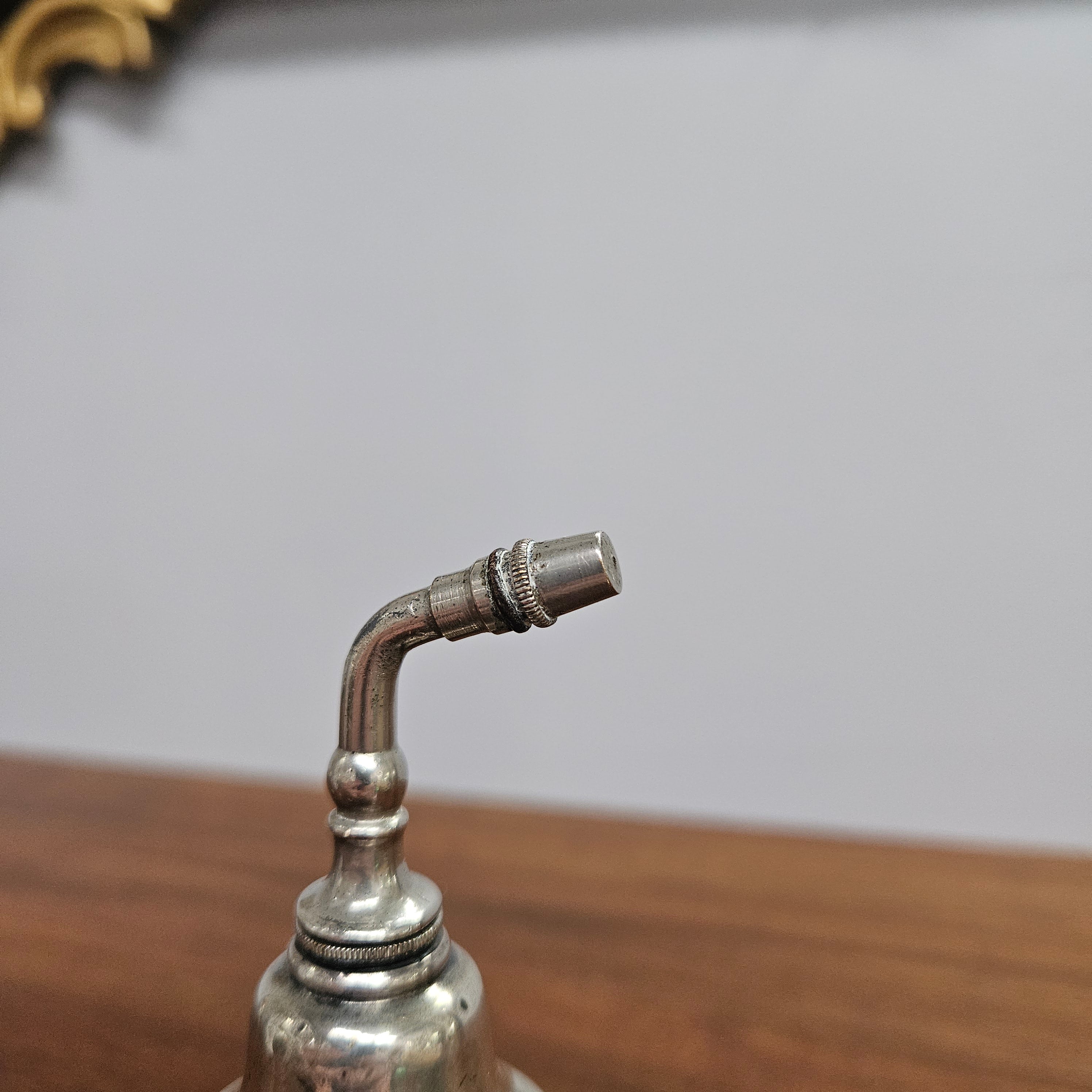Victorian Sterling Silver & Hobnail Glass Pump Perfume Bottle | Antique & Vintage | Moonee Ponds Antiques | Australia Wide