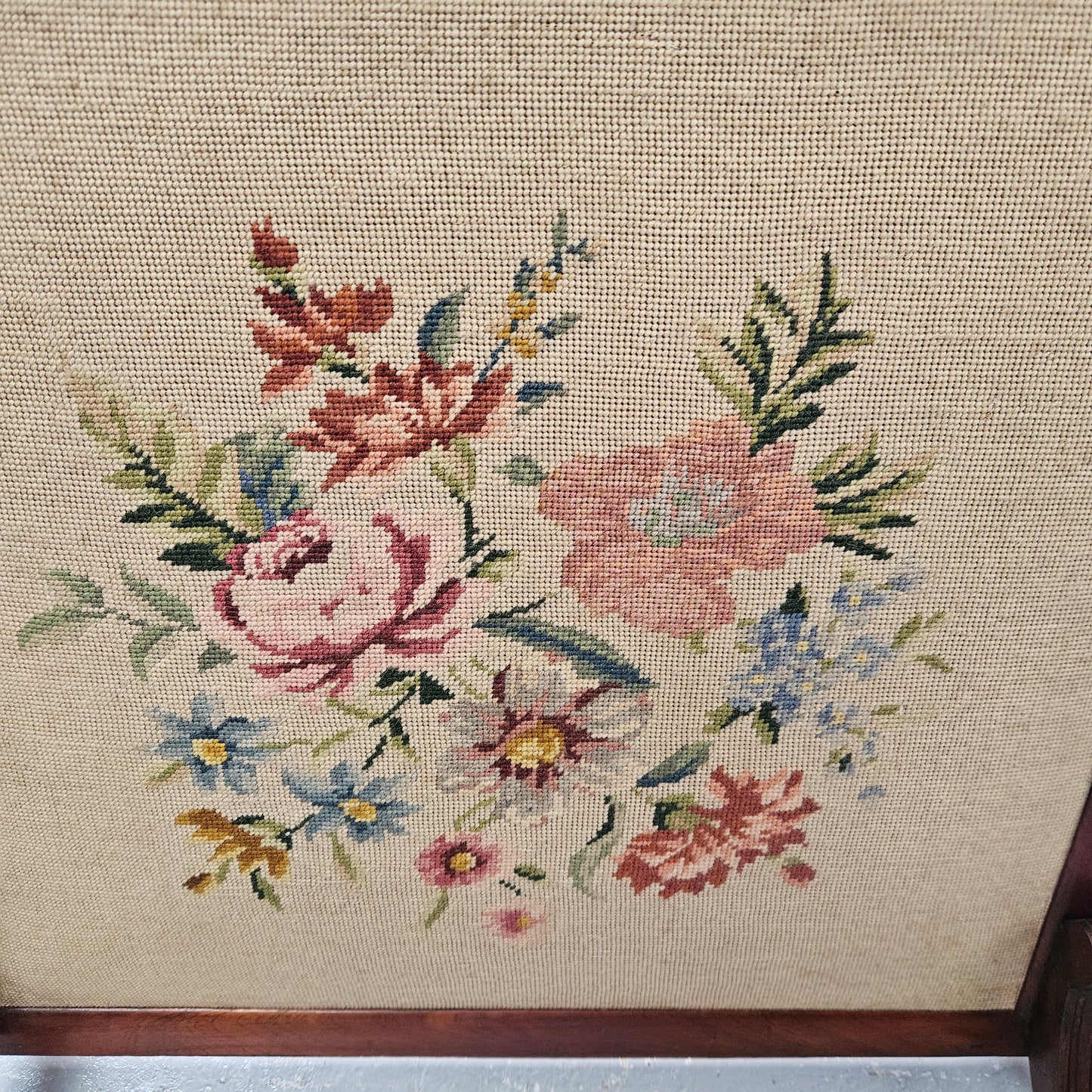 Decorative Tapestry Fire Screen