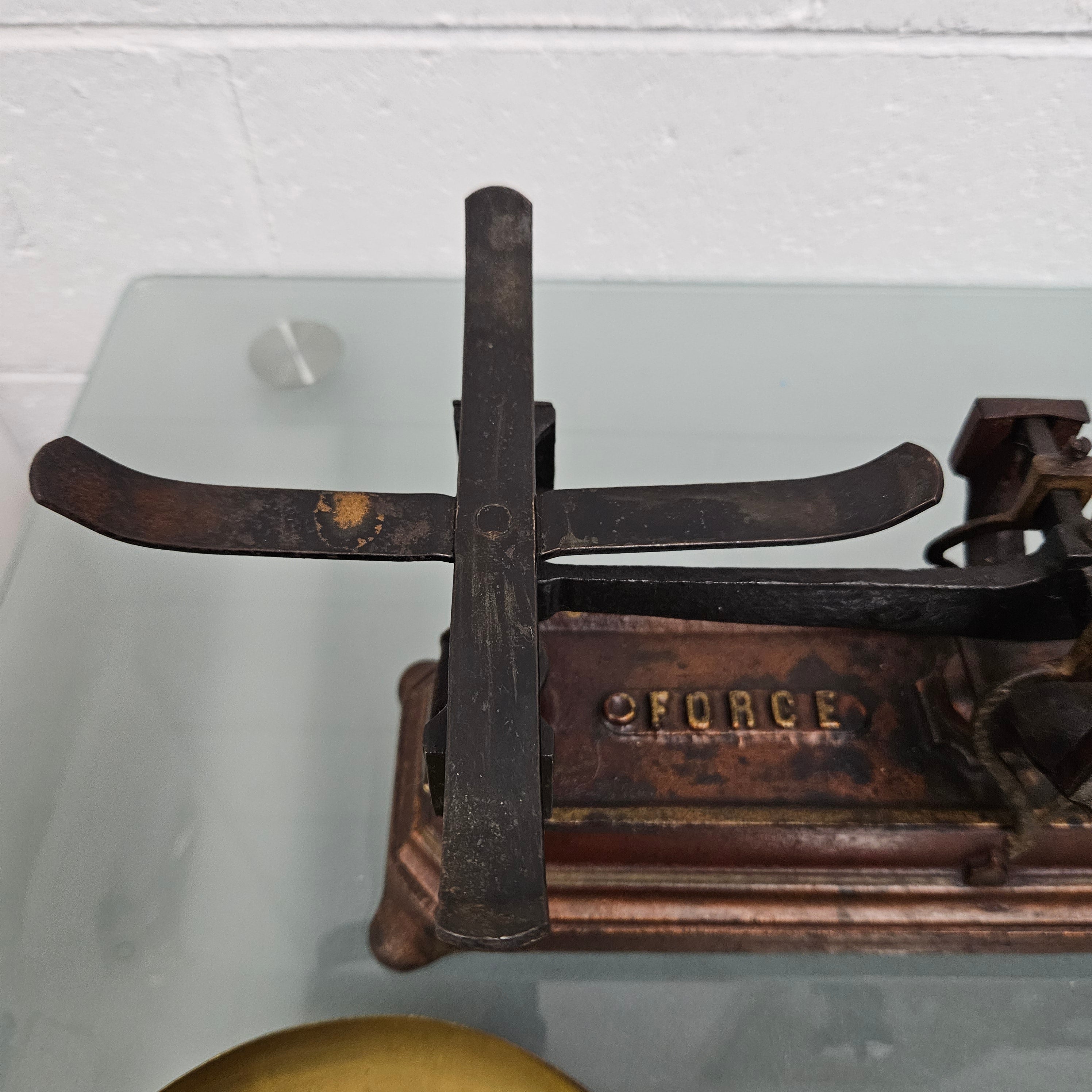 Antique 'Force' Balance Scales | Antique & Vintage | Moonee Ponds Antiques | Australia Wide Delivery