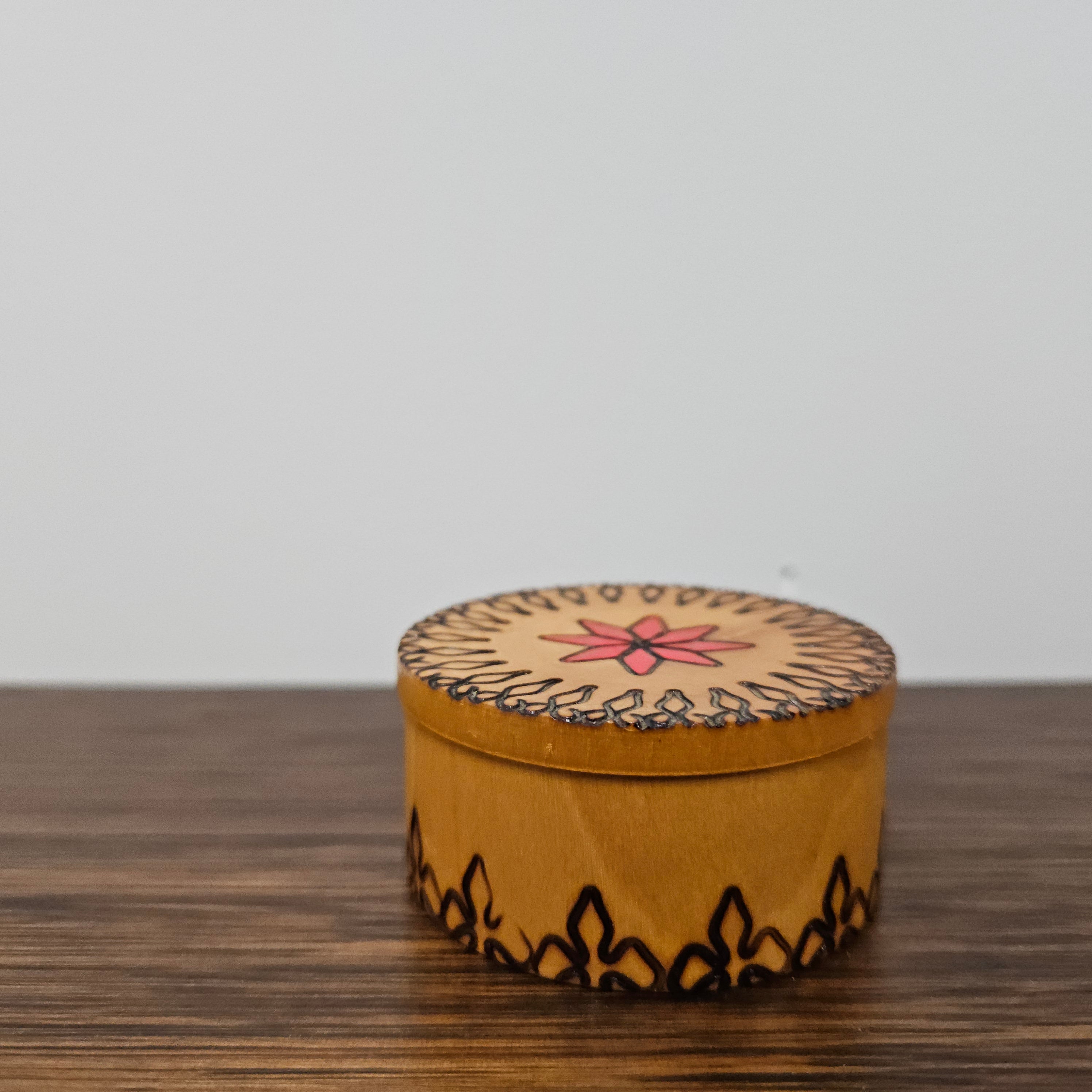 Poker Worked Trinket Box | Antique & Vintage | Moonee Ponds Antiques | Australia Wide Delivery