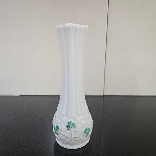 Belleek Elongated Small Vase