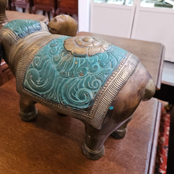 Vintage Brass Elephant Figure | Antique & Vintage | Moonee Ponds Antiques | Australia Wide Delivery