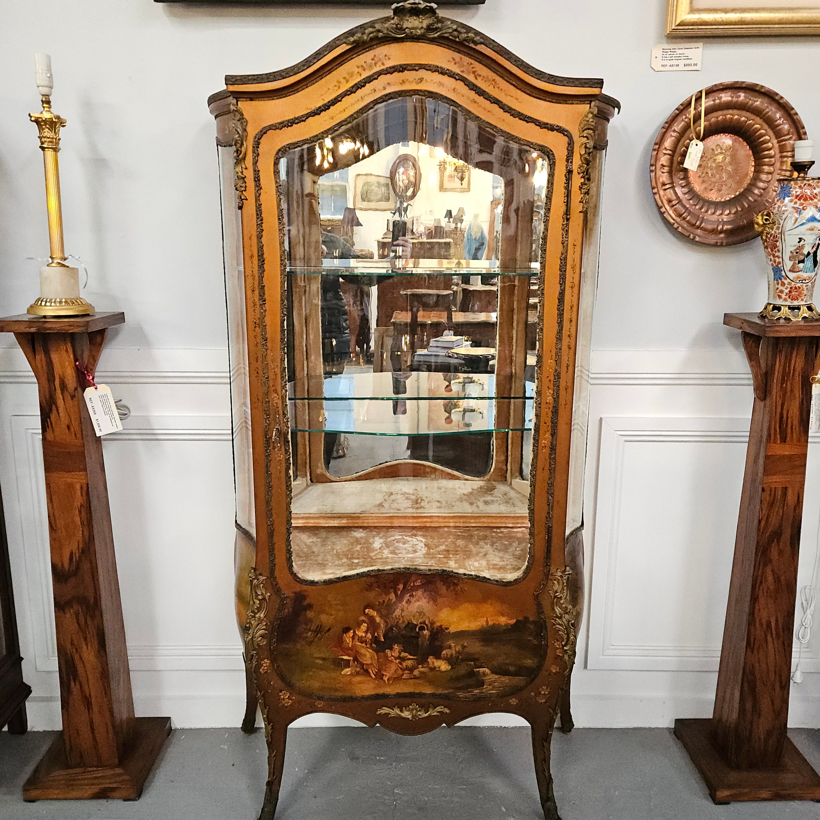 French Verni Martin Display Cabinet | Antique & Vintage | Moonee Ponds Antiques | Australia Wide Delivery