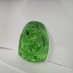 Vintage Swedish Green Glass Troll Paperweight | Antique & Vintage | Moonee Ponds Antiques | Australia Wide Delivery