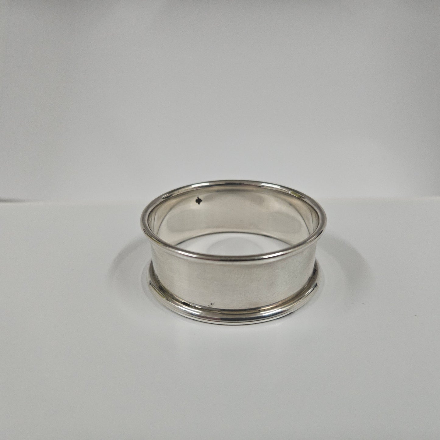 Vintage Sterling Silver Plain Serviette Ring