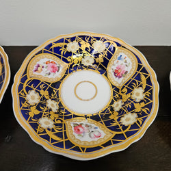 Ridgway Regency Period 6 Hand Painted & Gilded Cups & Saucers | Antique & Vintage | Moonee Ponds Antiques | Australia Wide Delivery