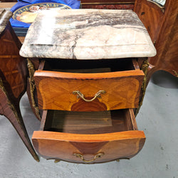 Louis XV Style Miniature Commode Marble Top Bedsides | Antique & Vintage | Moonee Ponds Antiques | Australia Wide Delivery