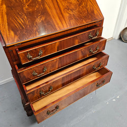 Stunning Flame Mahogany Secretaire | Antique & Vintage | Moonee Ponds Antiques | Australia Wide Delivery