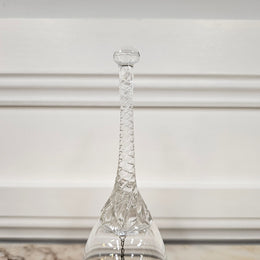 Vintage Crystal Glass Bell