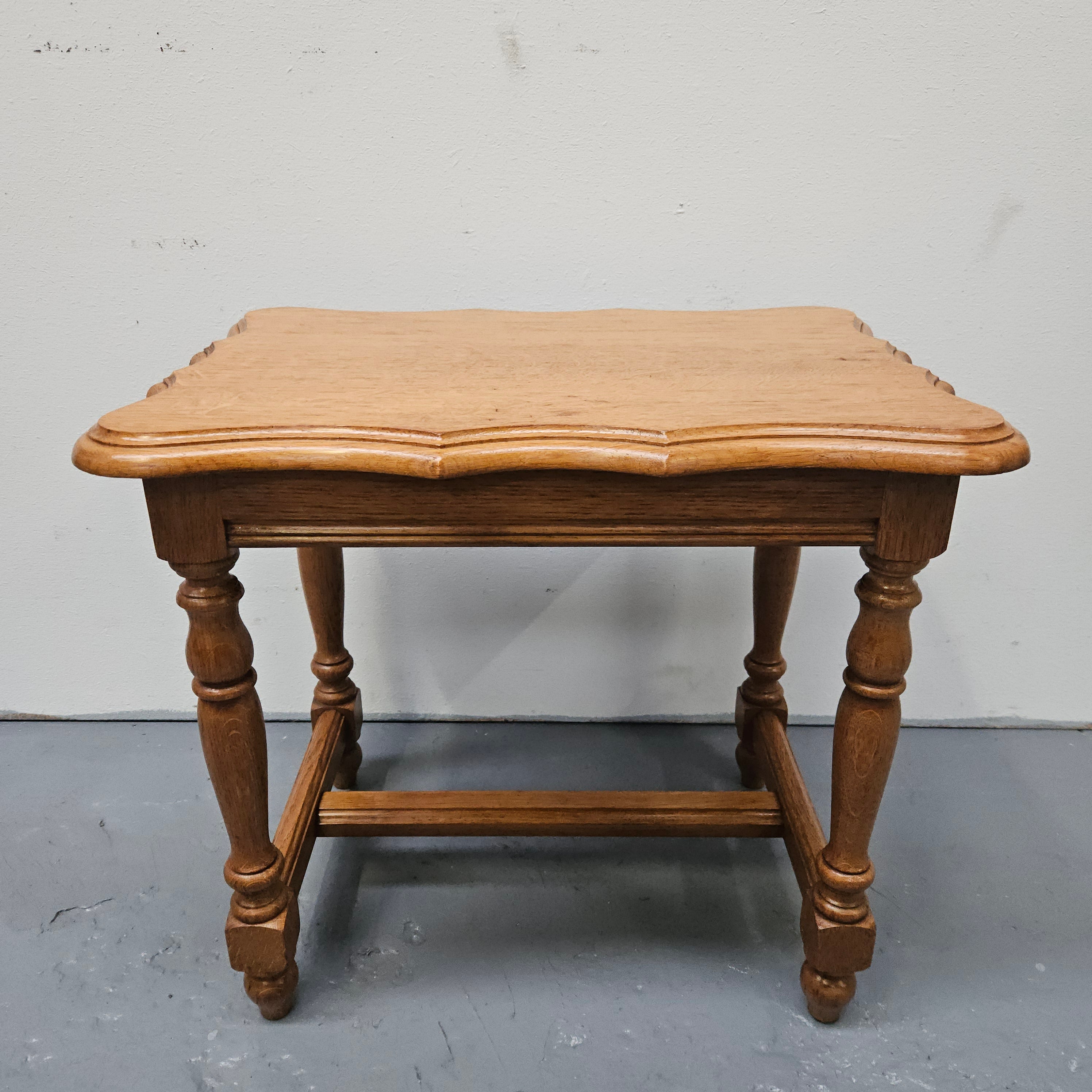 French Provincial Small Oak Side Table | Antique & Vintage | Moonee Ponds Antiques | Australia Wide Delivery