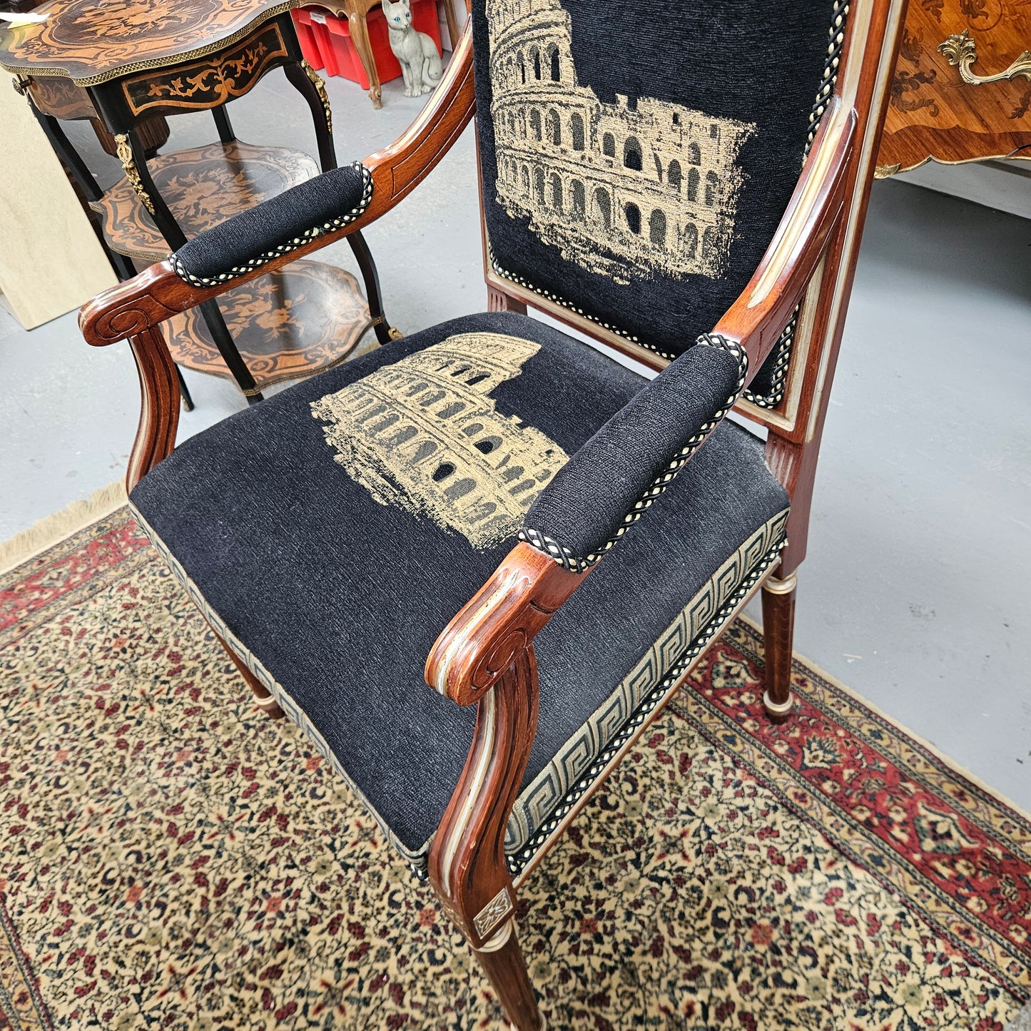Impressive Louis XVth Style Vintage Armchair
