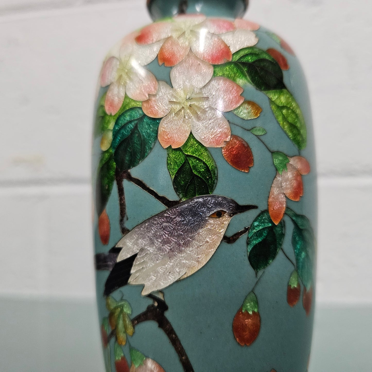 Rare Japanese Meiji Period Cloisonne Vase