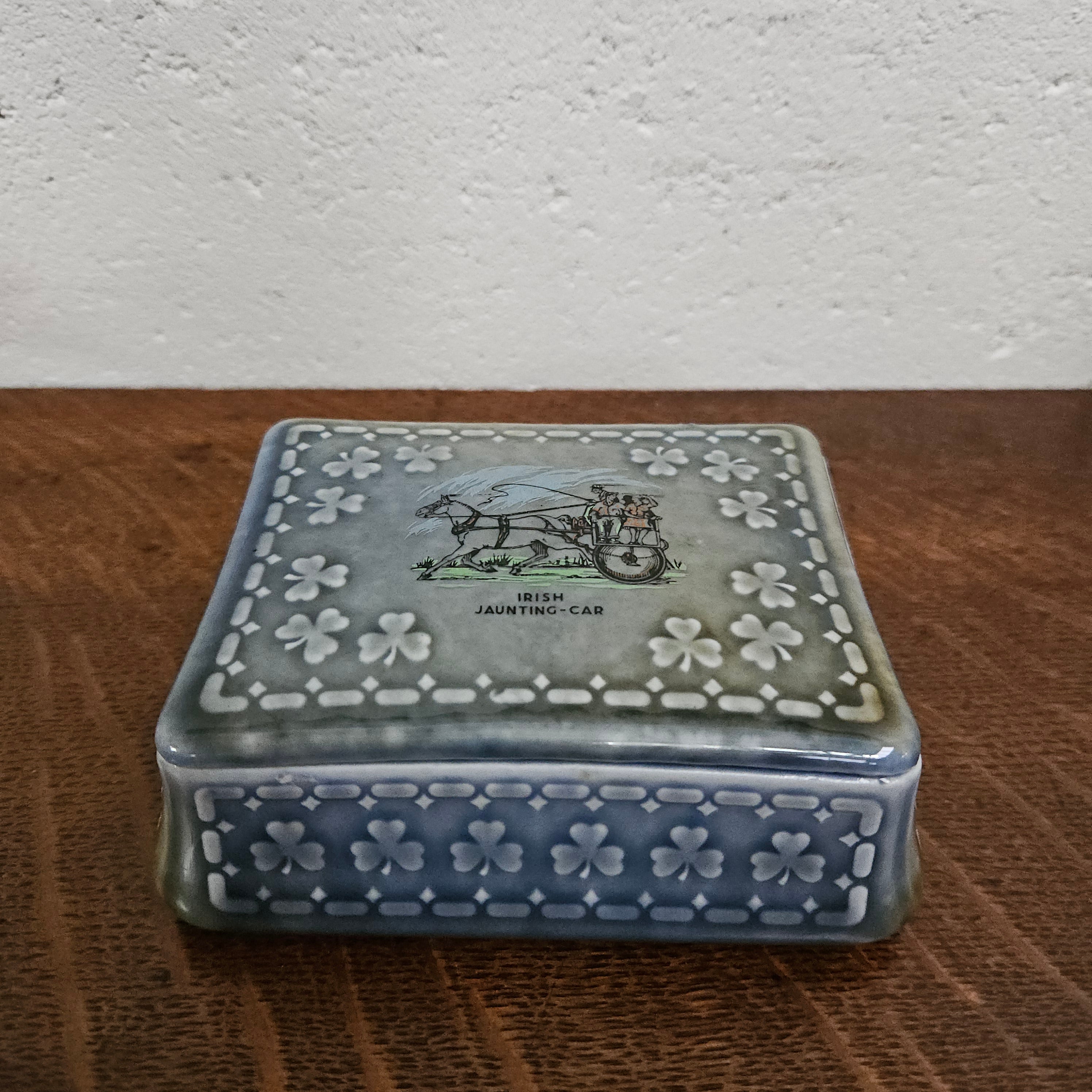 Irish Porcelain Trinket Box | Antique & Vintage | Moonee Ponds Antiques | Australia Wide Delivery
