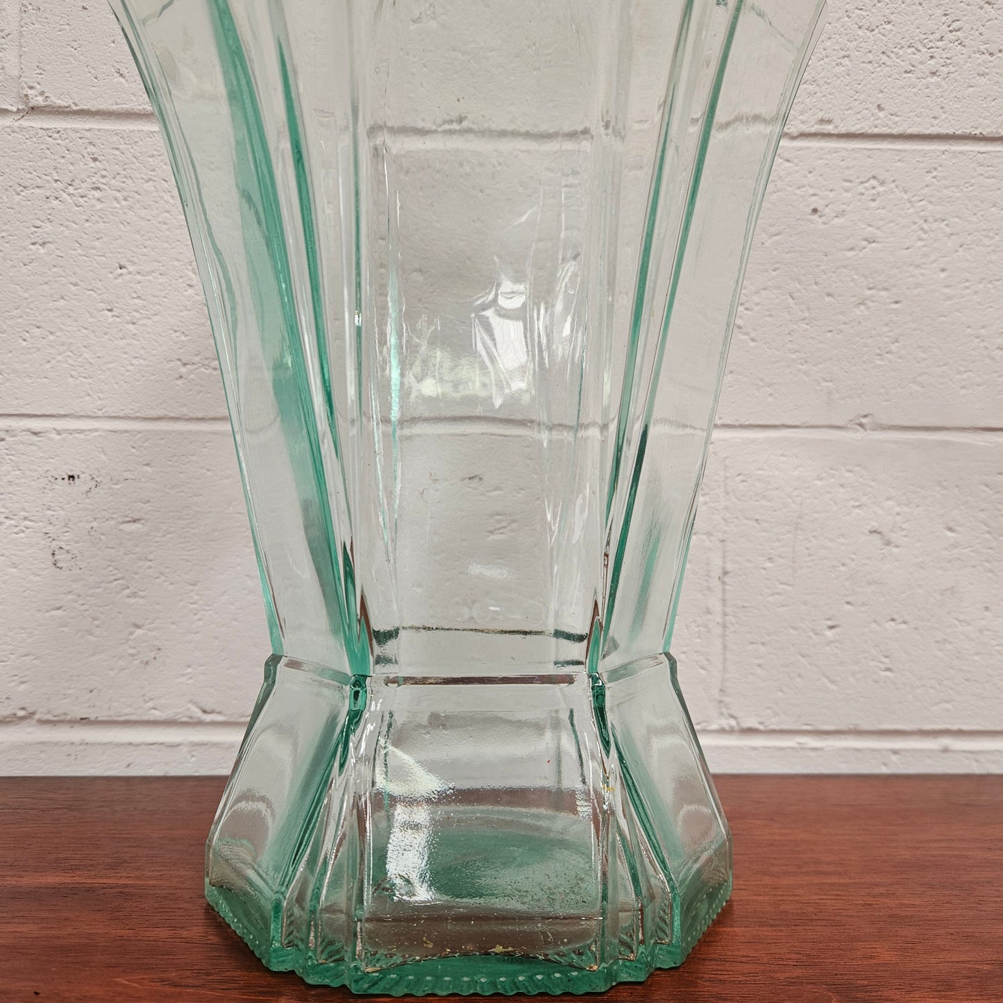 Vintage Made in Italy Glass Jar