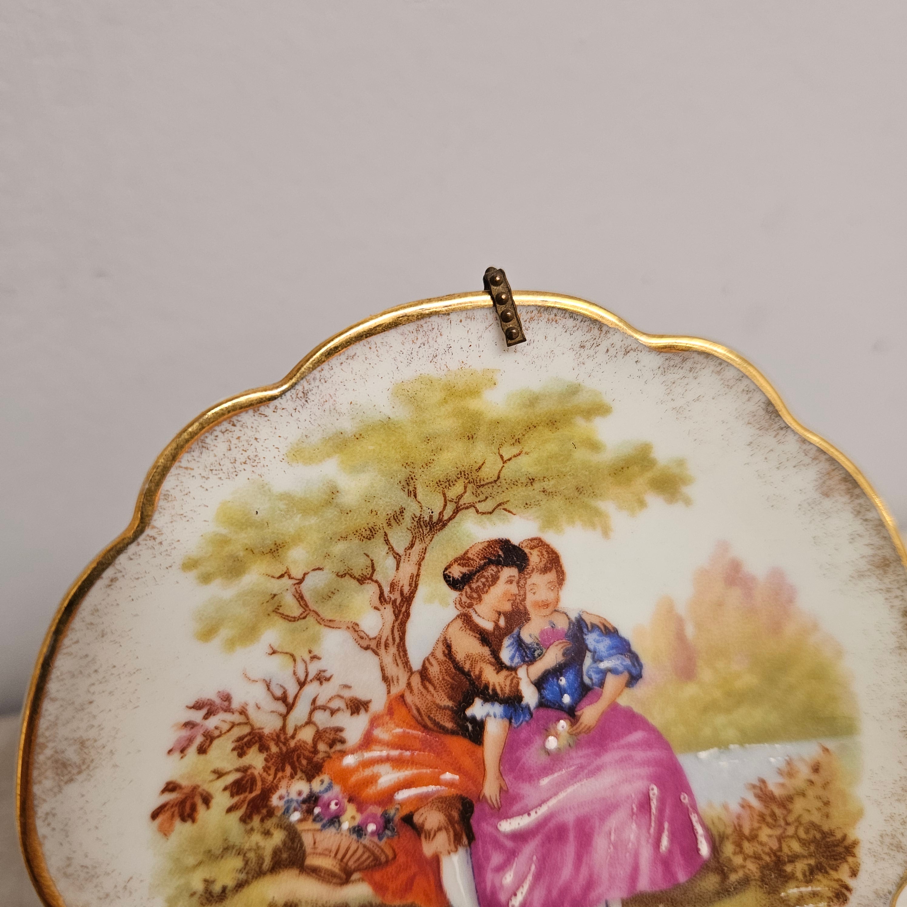 Limoges Vintage Miniature Plate