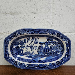 Vintage Willow Style Dish | Antique & Vintage | Moonee Ponds Antiques | Australia Wide Delivery