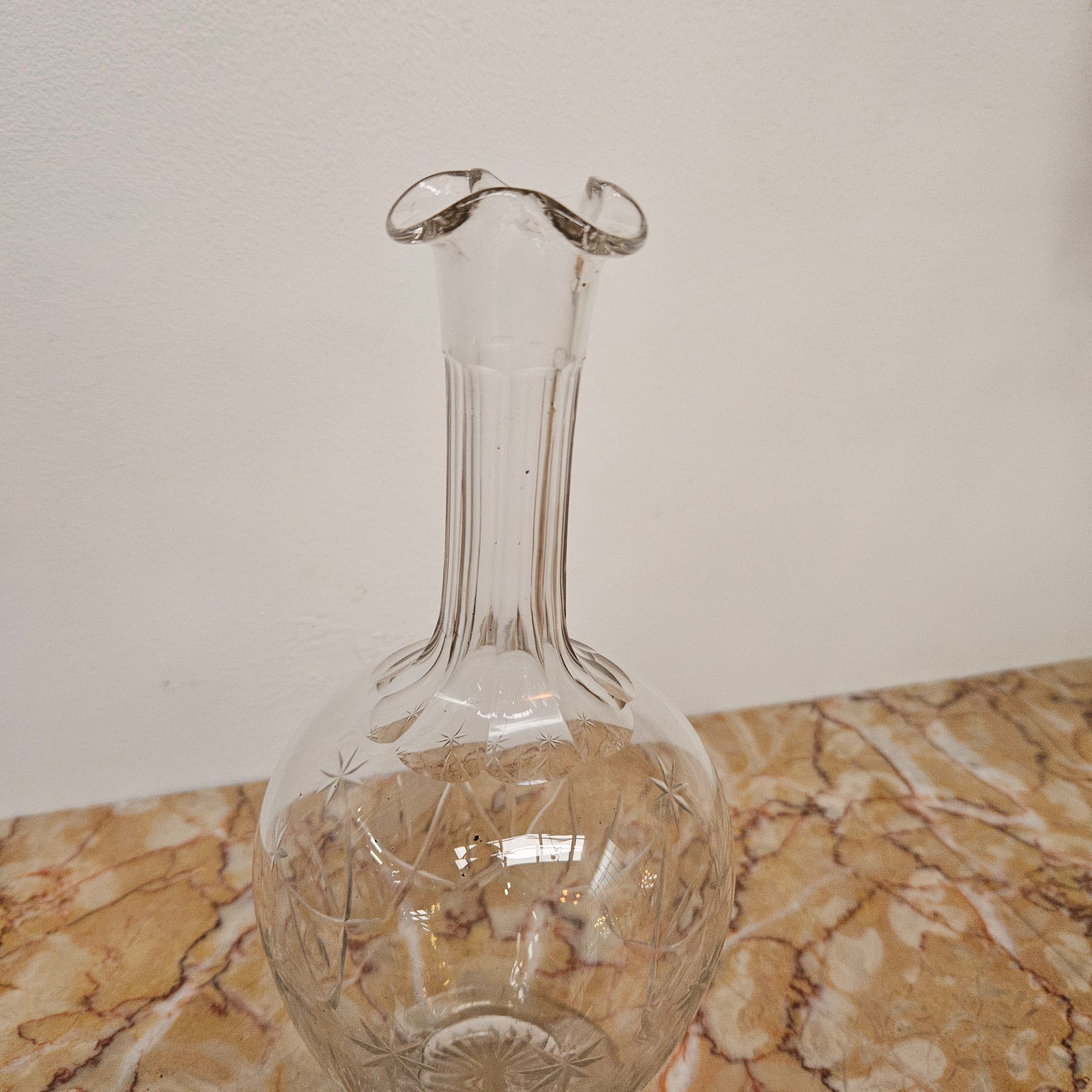 Crystal Glass Victorian Decanter | Antique & Vintage | Moonee Ponds Antiques | Australia Wide Delivery
