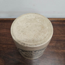 Vintage Pottery Stoneware Jar
