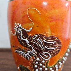 Vintage Satsuma Hand Painted Vase | Antique & Vintage | Moonee Ponds Antiques | Australia Wide Delivery